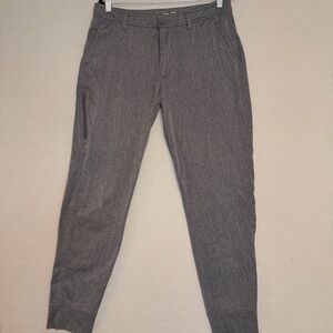 The North Face Mens Grey Heather Performance Jogger Hiking Travel Pants Size 32